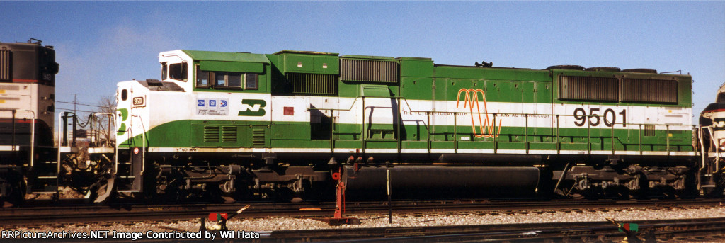 BN SD60MAC 9501